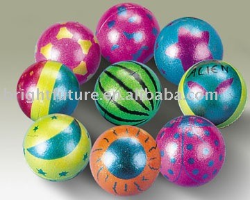 Multicolor Rubber Ball Children's Toy