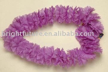 party decoration hawaiian silk flower lei